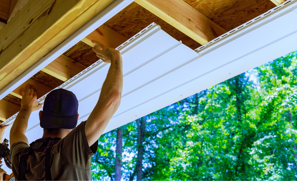 Soffit and Fascia Installation in Central Illinois